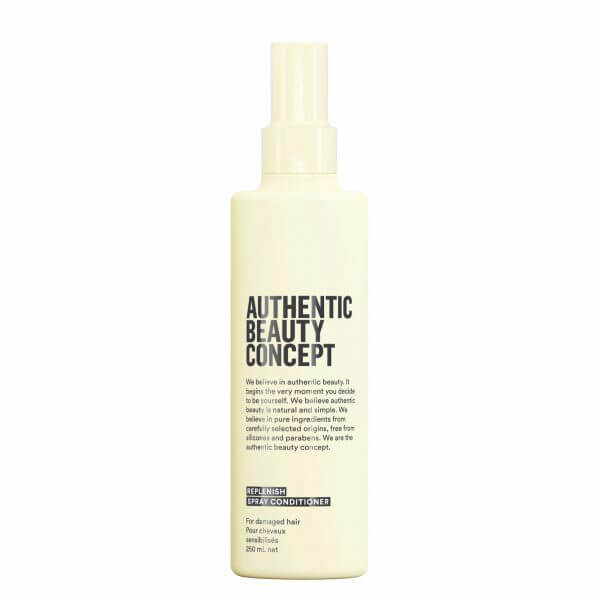 Authentic Beauty Concept replenish spray conditioner 250ml ethical leave-in spray conditioner for damaged hair