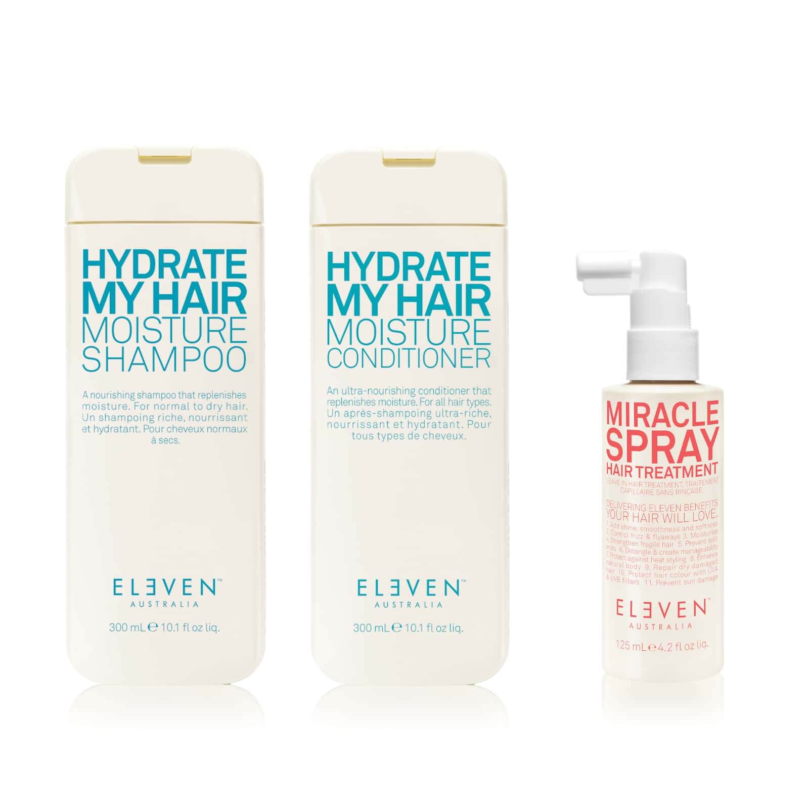 Eleven Australia Hydrate Trio Pack | SAVE 15% | North Laine Hair Co