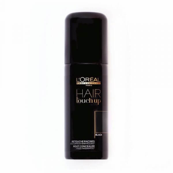 LOREAL professionnel hair touch up black 75ml instant root concealer spray