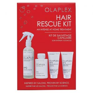 Olaplex hair rescue kit christmas gift set with no 0, no 3, no 4 & no 5