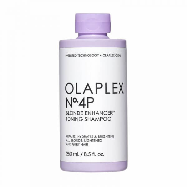 Olaplex No 4P Blonde Enhancer Toning Shampoo 250ml for blonde lightened and grey hair