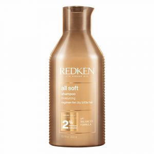 Redken All Soft Shampoo 300ml for dry damaged hair