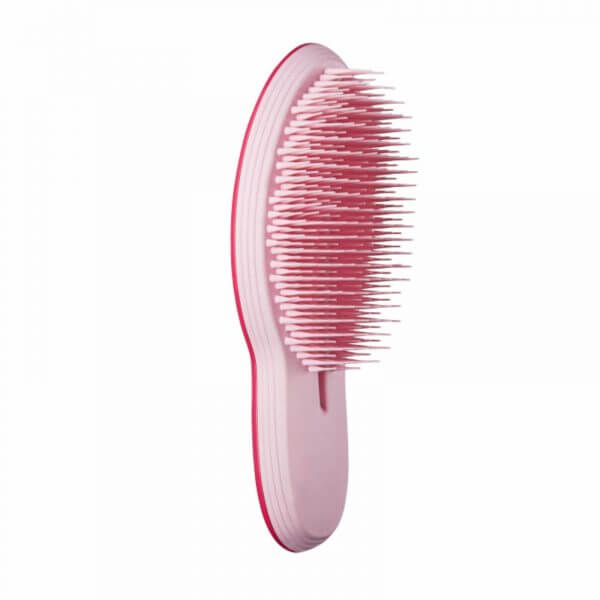 Tangle teezer ultimate finisher styling brush pink front side view