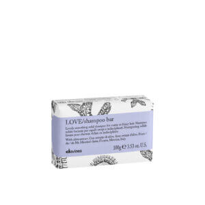 Davines Love Smoothing Shampoo Bar 100g in paper packaging