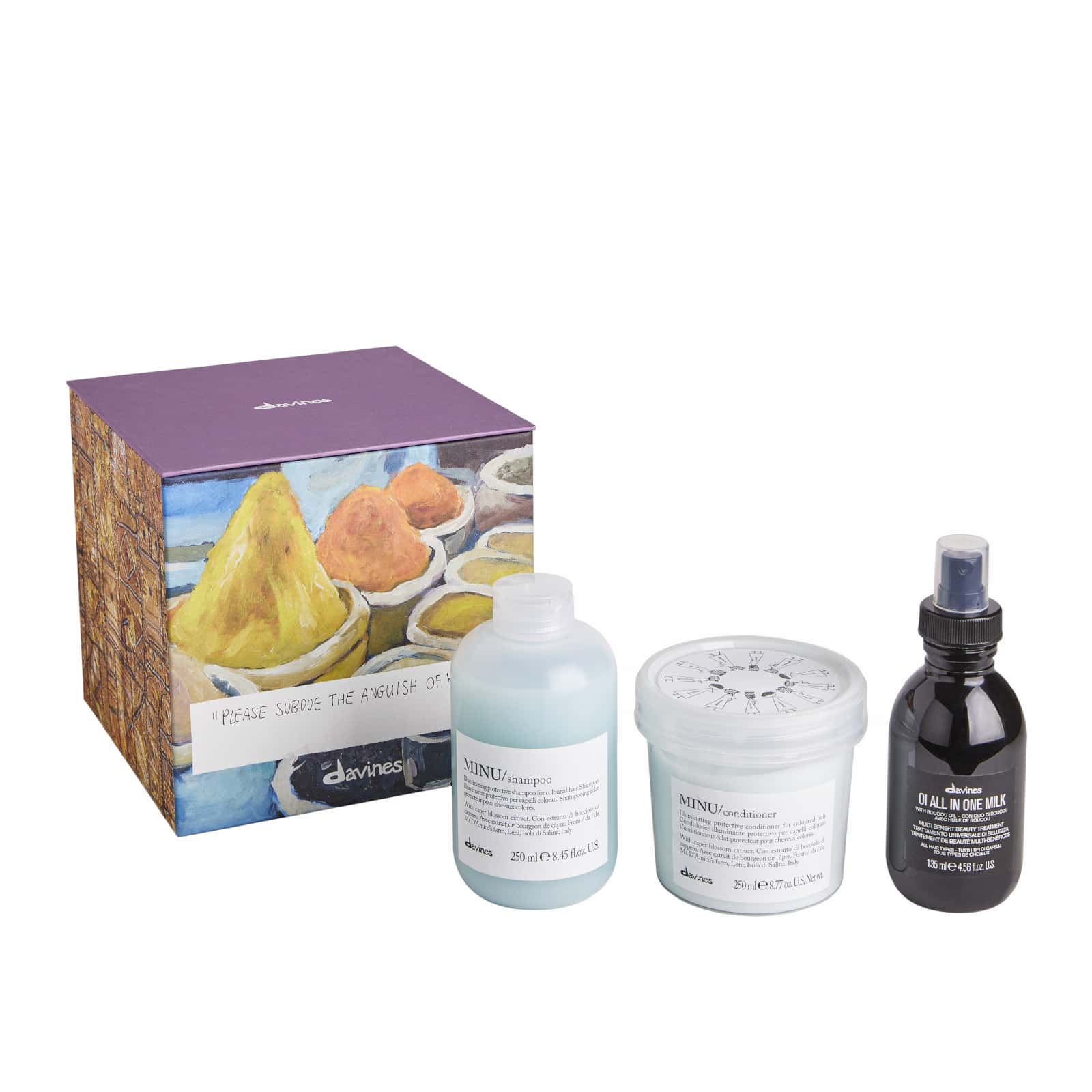 Davines Minu Christmas Gift Set North Laine Hair Co Brighton
