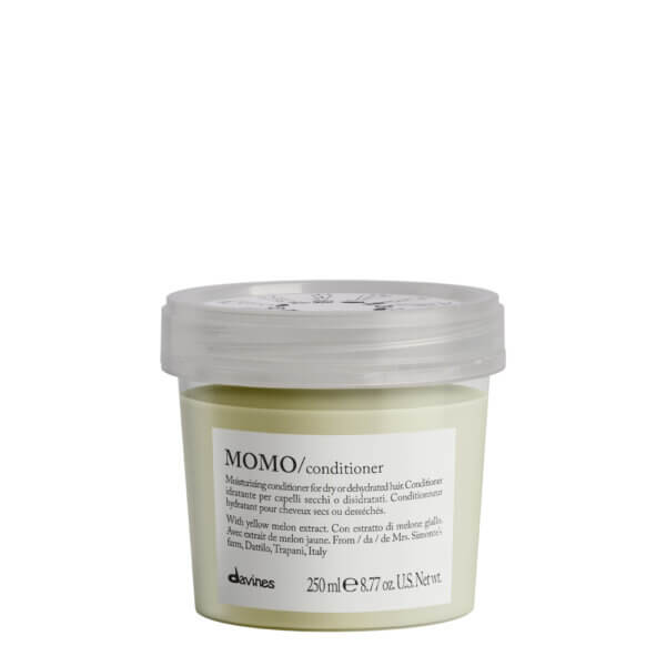 Davines Momo Conditioner 250ml in Davines Plastic Neutral Packaging which is also designed to minimise any product waste