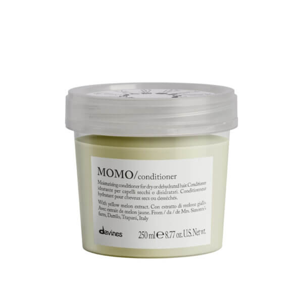 Davines Momo Conditioner 250ml in Davines Plastic Neutral Packaging which is also designed to minimise any product waste