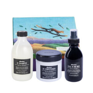 Davines Oi Milk Box Gift Set with Oi shampoo conditioner & all in one milk