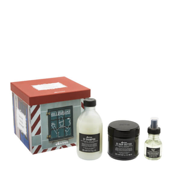Davines Oi Gift Set 2023 with Oi Shampoo, Hair Butter and Oil