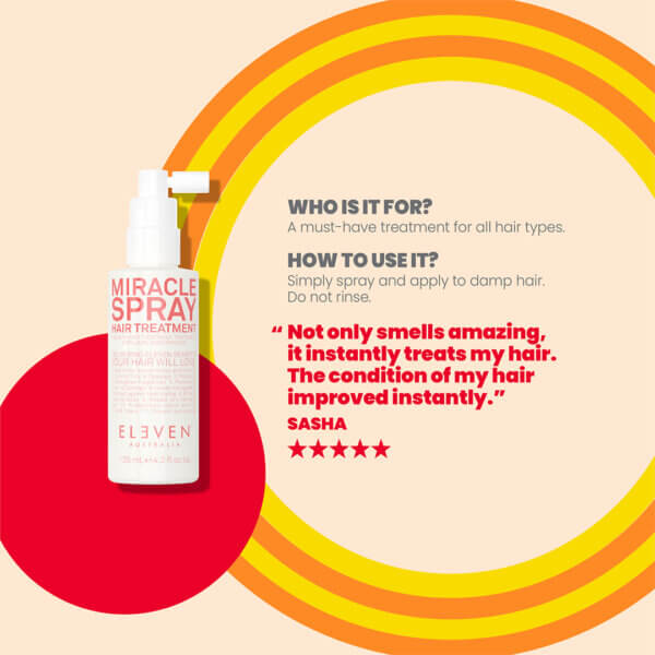 How to use Eleven Australia miracle spray