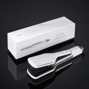 ghd duet style hot air styler in white with gift box