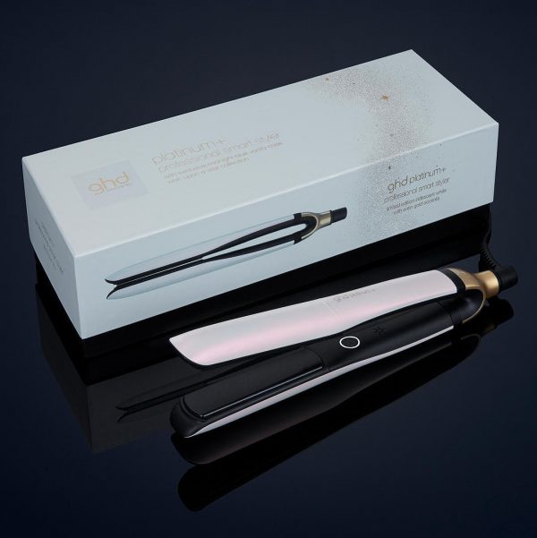 ghd platinum plus iridescent white 2020 limited edition with box