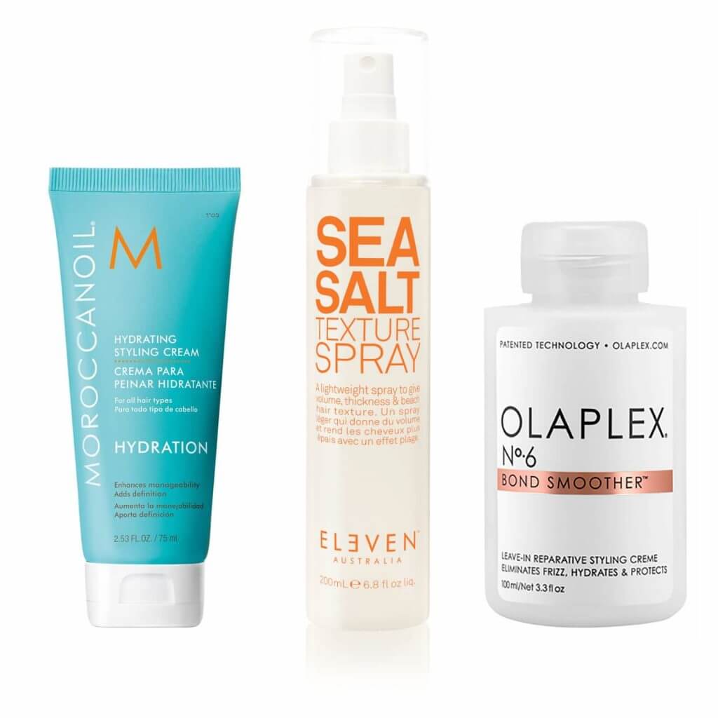 the best hair styling products from olaplex moroccanoil eleven