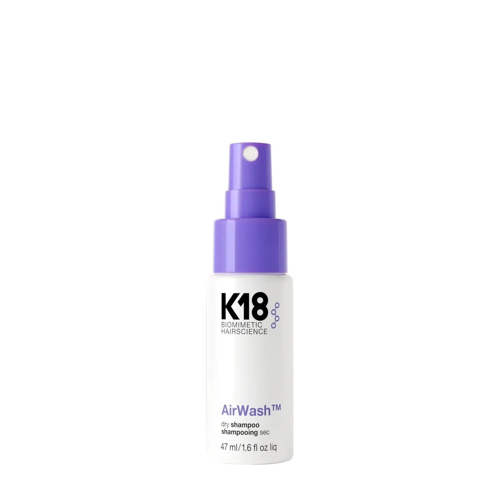 K18 airwash dry shampoo 47ml without cap