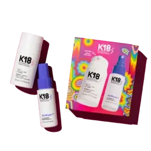 K18 Repair & refresh Gift Set of K18 Leave-In Molecular Repair Hair Mask 50ml & K18 AirWash Dry Shampoo 47ml