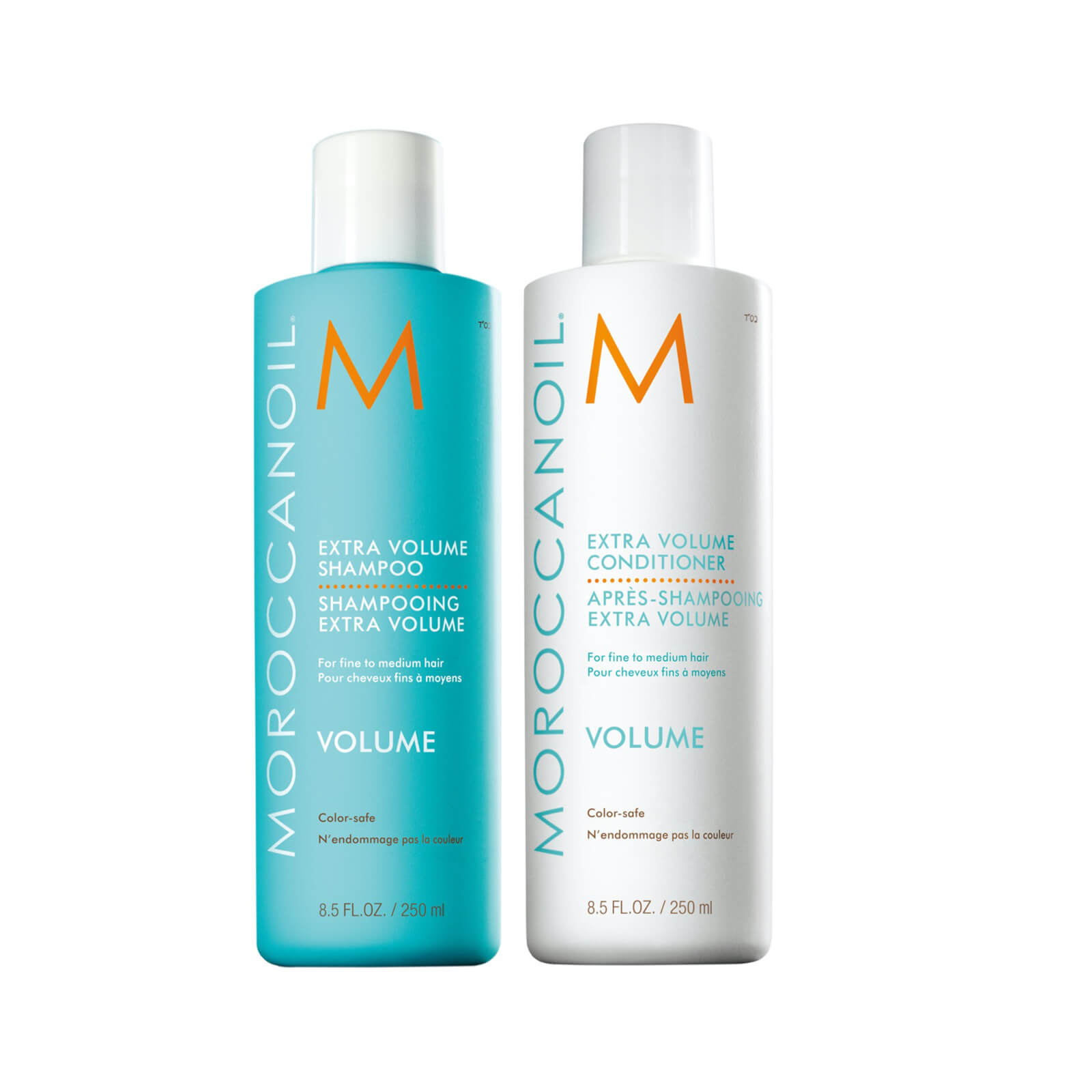 Moroccanoil Extra Volume shampoo & conditioner 250ml duo pack