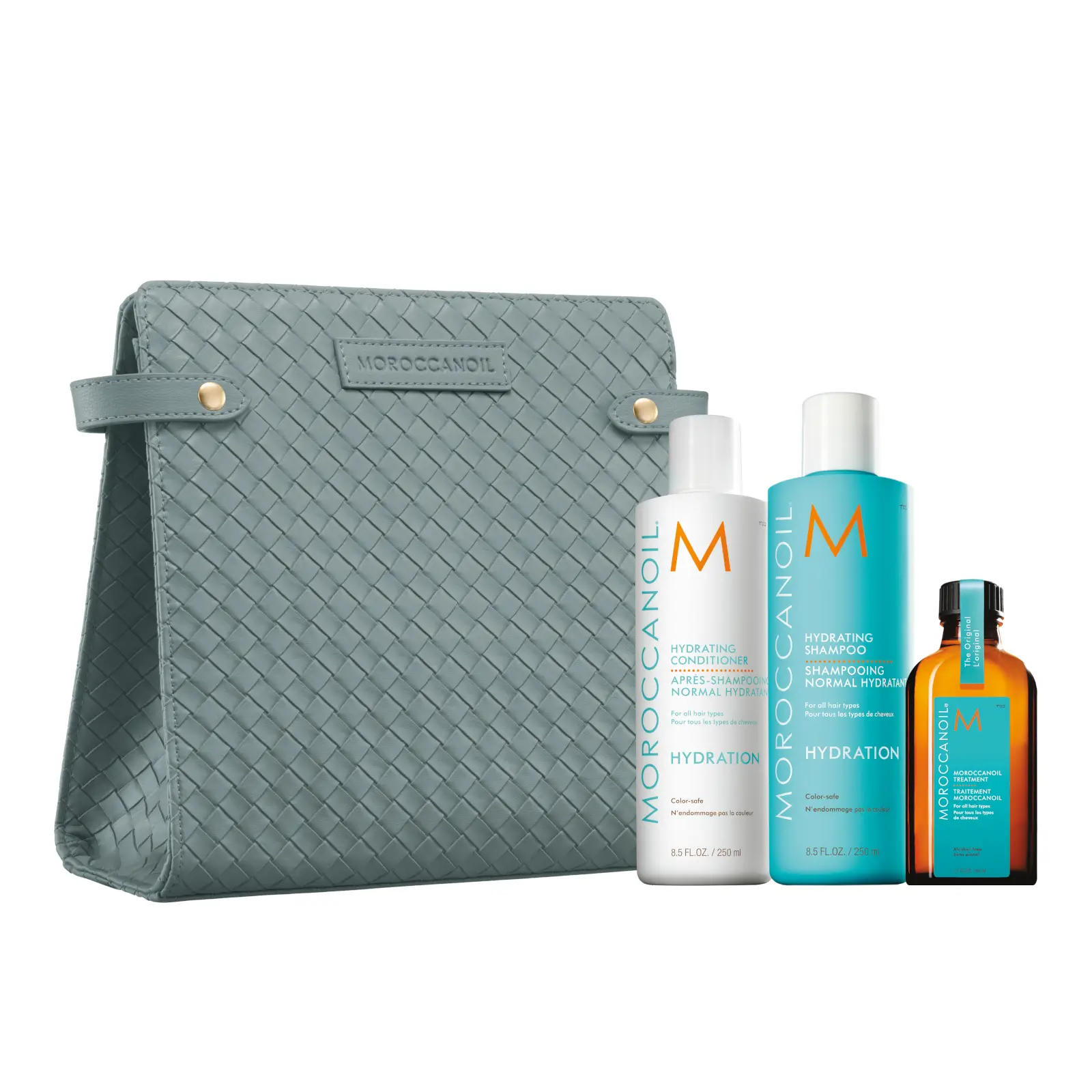 Moroccanoil hydration gift set 2025 with hydration shampoo, conditioner and 50ml treatment oil