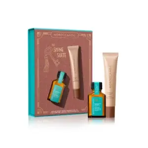 Moroccanoil The Shine Suite Regular travel size treatment oil and Vanilla Date Lip Balm Gift set 2026