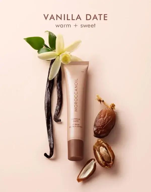 moroccanoil lip balm vanilla date ingredients