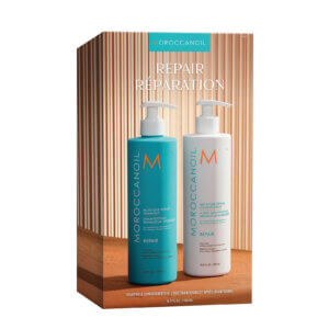 Moroccanoil moisture repair shampoo and conditioner 500ml supersize duo pack