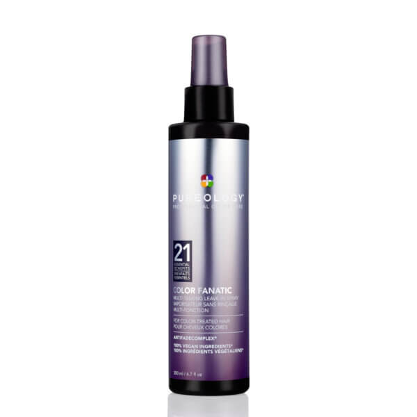Pureology Colour Fanatic Multi-tasking Leave-in Treatment Spray 200ml. 100% vegan treatment spray for coloured hair