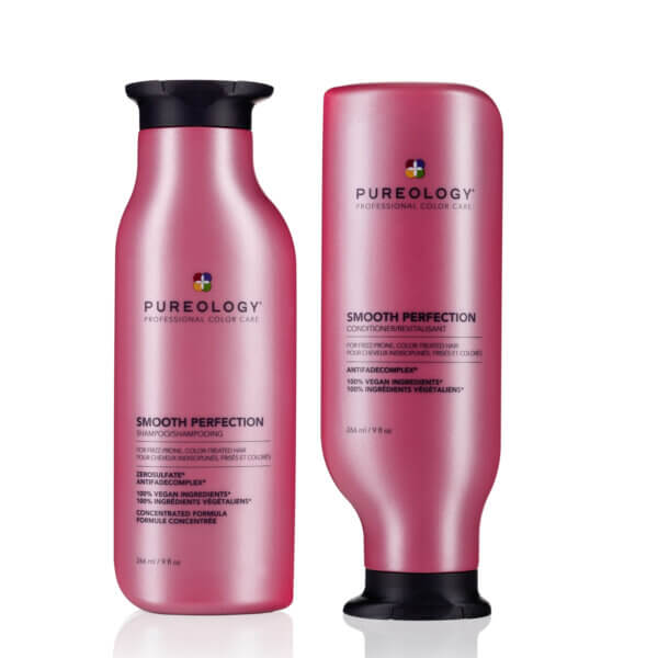 Pureology Smooth Perfection Shampoo and Conditioner Duo Pack with 266ml Shampoo and Conditioner