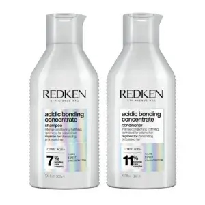 Redken Acidic Bonding Concentrate Shampoo 300ml & Conditioner 300ml Duo Bundle