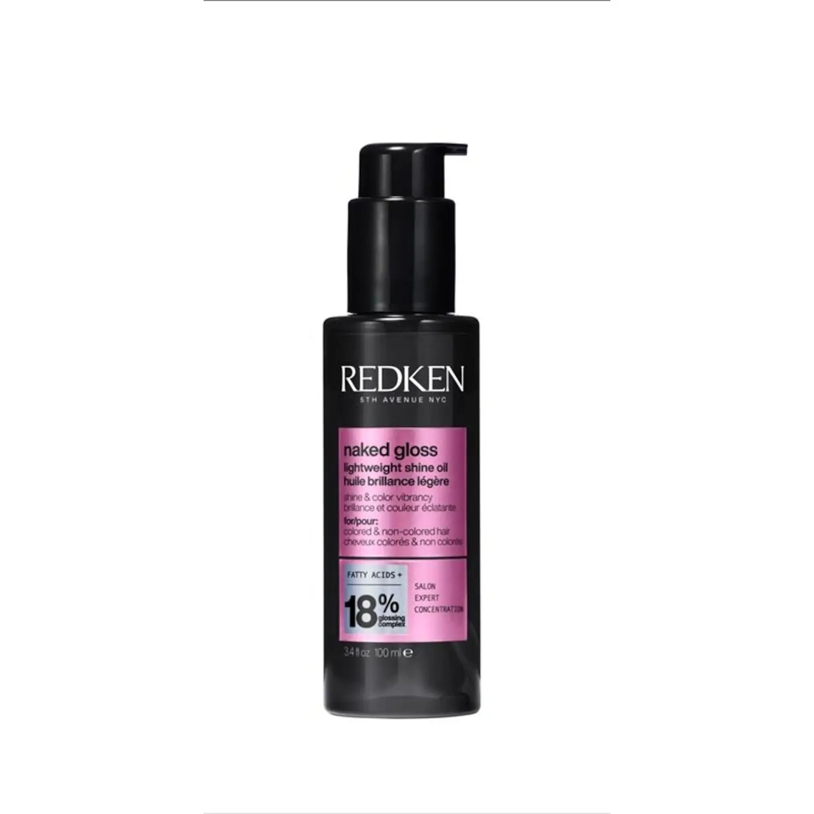 redken acidic colour naked gloss lightweight shine oil