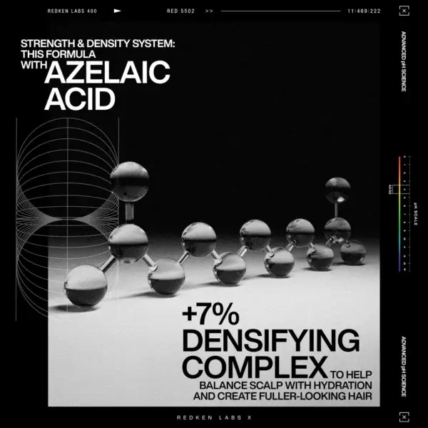 Redken Acidic Grow Full System ingredients azelaic acid and densifying complex