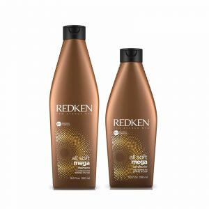 Redken All Soft Mega Shampoo 300ml and Conditioner 250ml duo bundle offer