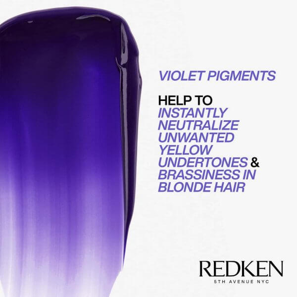 redken blondage express anti-brass mask product with violet toning pigment