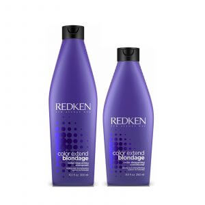 Redken Colour Extend Blondage Shampoo 300ml and Conditioner 250ml duo bundle offer
