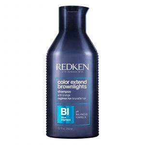 Redken colour extend brownlights blue toning shampoo 300ml for grey or brunette or brown hair
