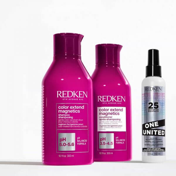 Redken Colour extend magnetics Christmas Gift Set 2021 with shampoo and conditioner and one united treatment spray