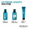 Redken Extreme Length Shampoo Condition and Treatment Steps