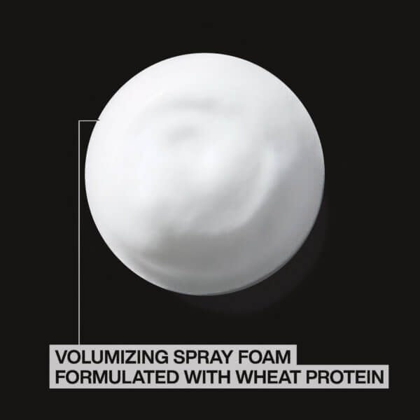 Redken Root Lifter foam ball made with wheat protein