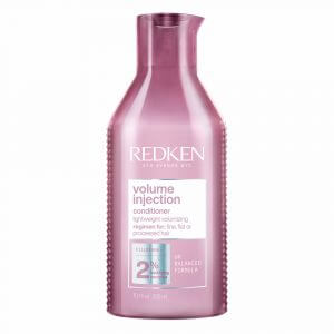 Redken Volume Injection Conditioner 300ml adds volume and body to fine, flat hair